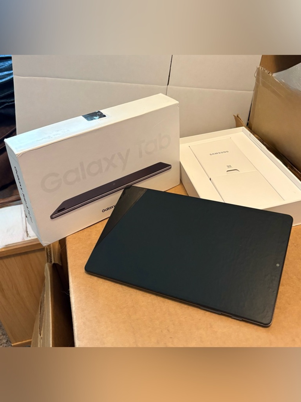 Samsung Galaxy Tab A7 Lite - Black Tablet with Original Box. Refurbished.